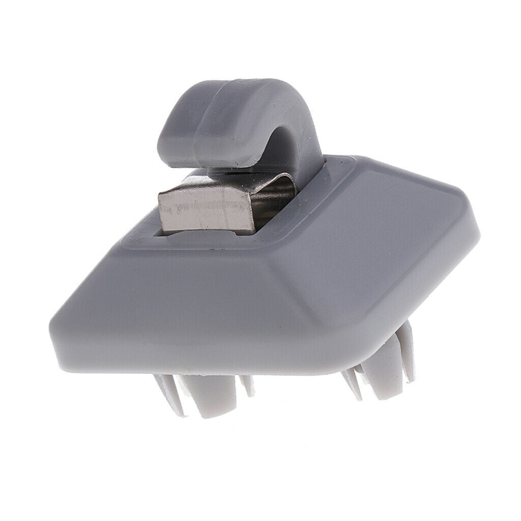 3x Gray Sun Visor Clip Hook Clip Bracket For Audi A4L Q5 A5 Q3 12-17 A6L New