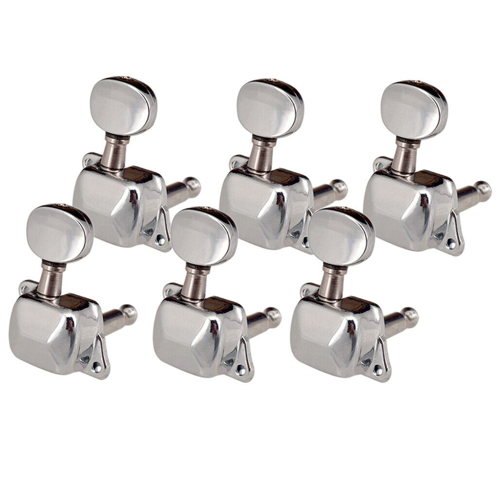 6r semi-closed guitar tuning peg machine heads for acoustic electric guitar