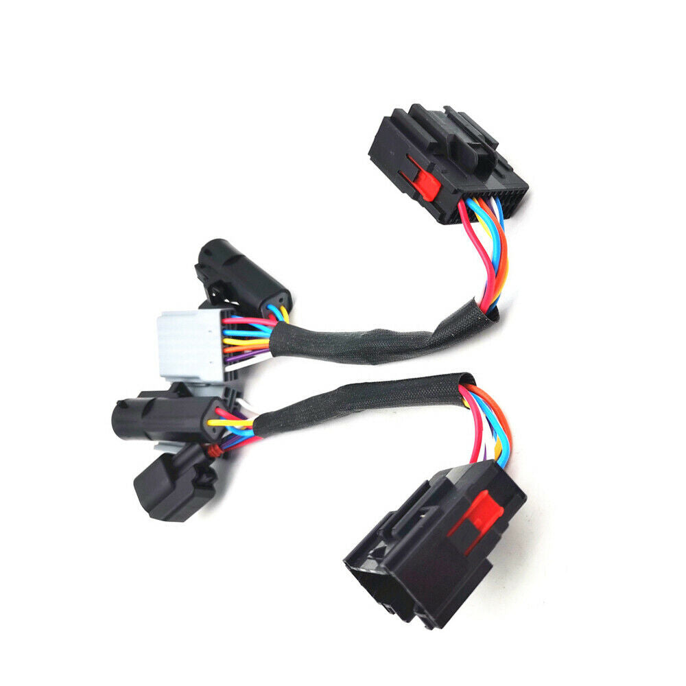 For 1999-2007 Ford F250-F550 SuperDuty Mirrors Power Adapter Wiring Harness 2x