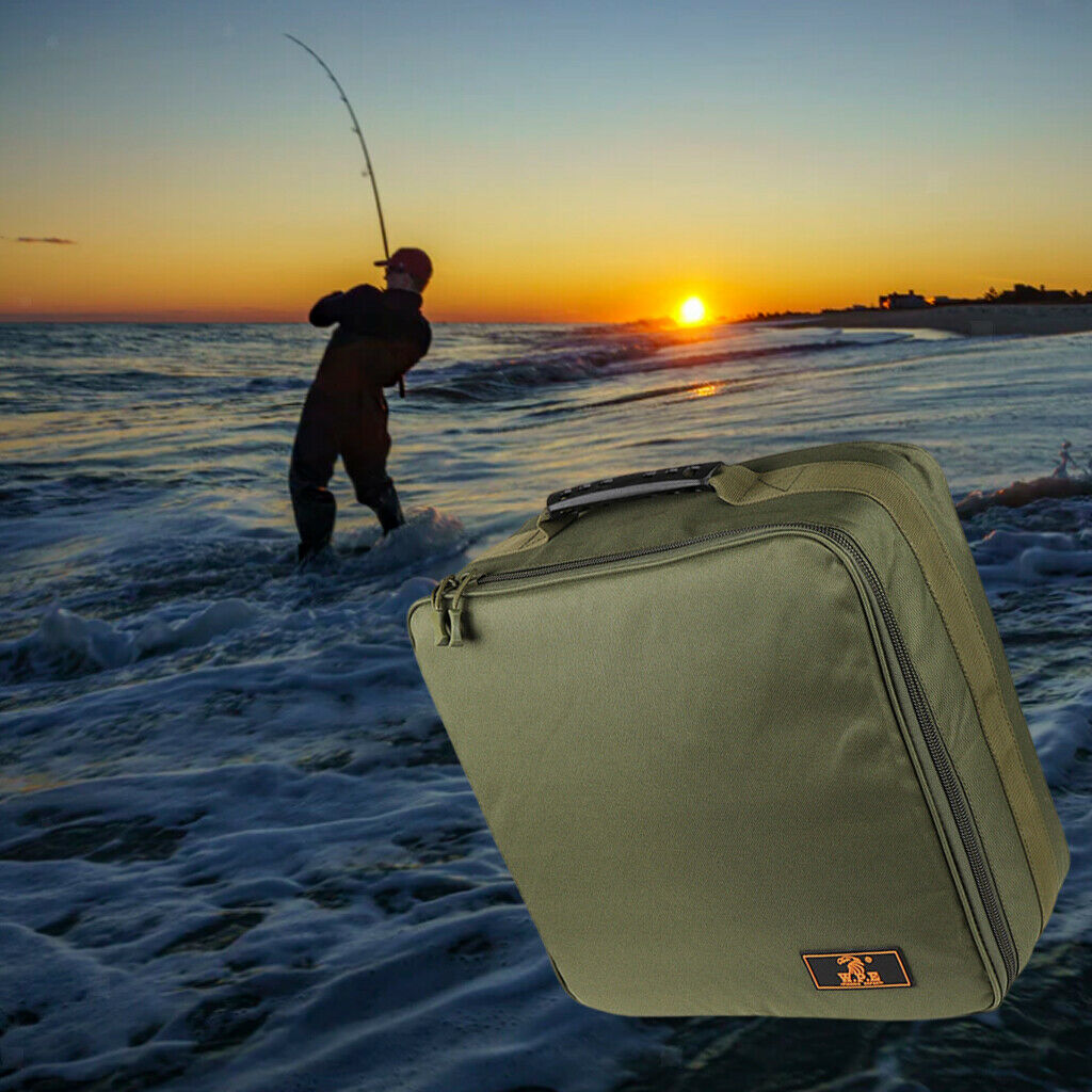 Portable Fishing Bag Tackle Storage Lure Holder Organizer Handbag Outdoor