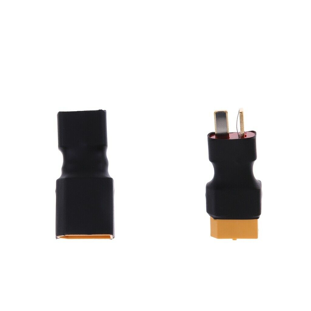 1 Pair XT60 to Deans Connector Converter Adapter for RC Lipo Lithium Battery
