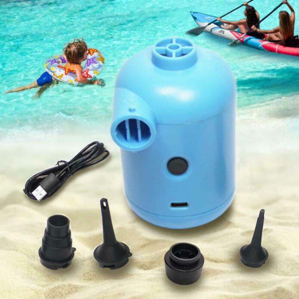 DC5V 2A Mini Electric Air Pump for Air Bed Mattress Camping Pool Inflatable Toys