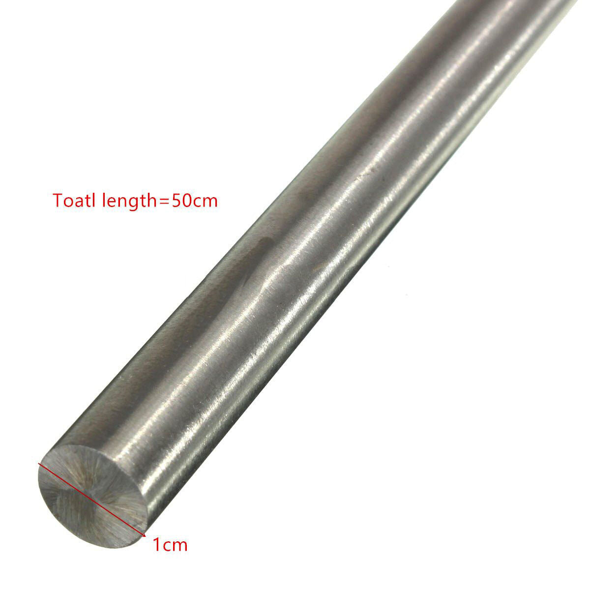 1PC Titanium Ti Grade GR5 Titanium Alloy Rod Round Bar Metal 500mmx10mm