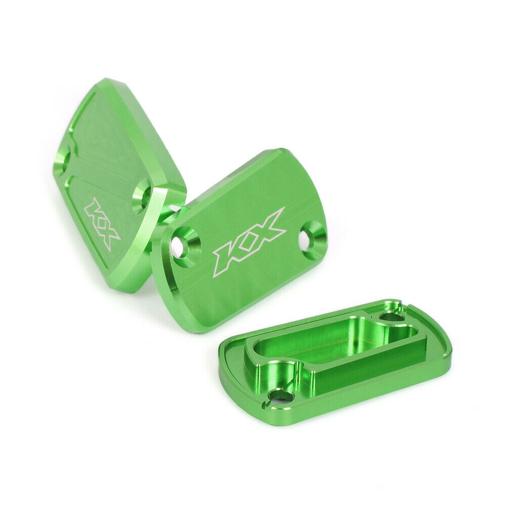 Front Rear Brake/Clutch Reservoir Cover For KAWASAKI KX250 KX450 KX 250/450