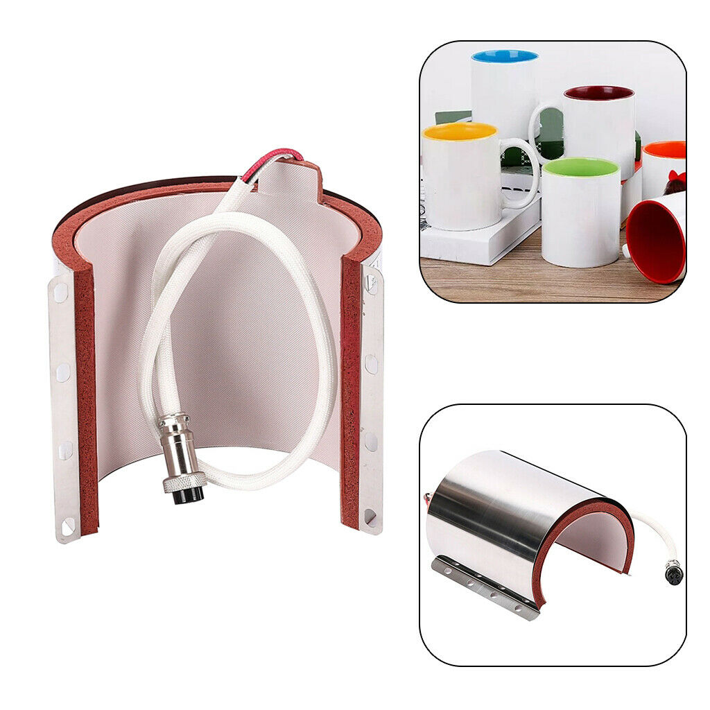Mug Heat Press Sublimation Machine Parts Mat Pad Wrap DIY weather resistance