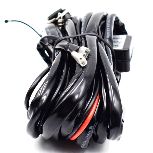 12V Car Remote Control Flash Strobe 2Lead LED Light Wiring Harness Kit Advanced