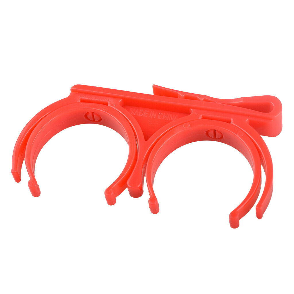 3x Universal Plastic Golf Ball Holder Clip Belt Clamp Golf Ball Organizer