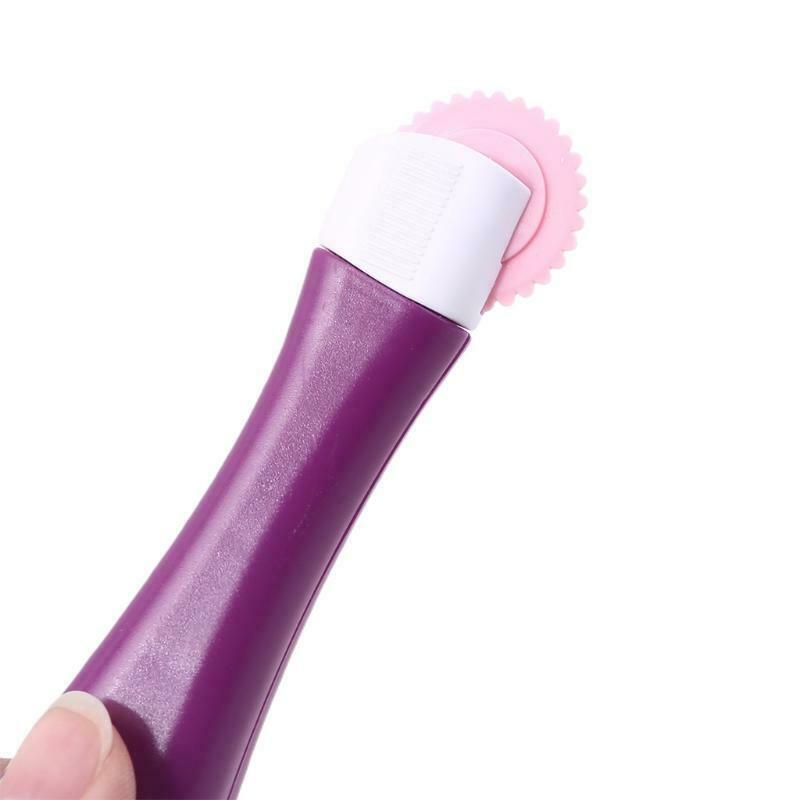 Plastic Overstitch Wheel Gear Roulette Spacer Sewing Cloth Craft Tool Marking