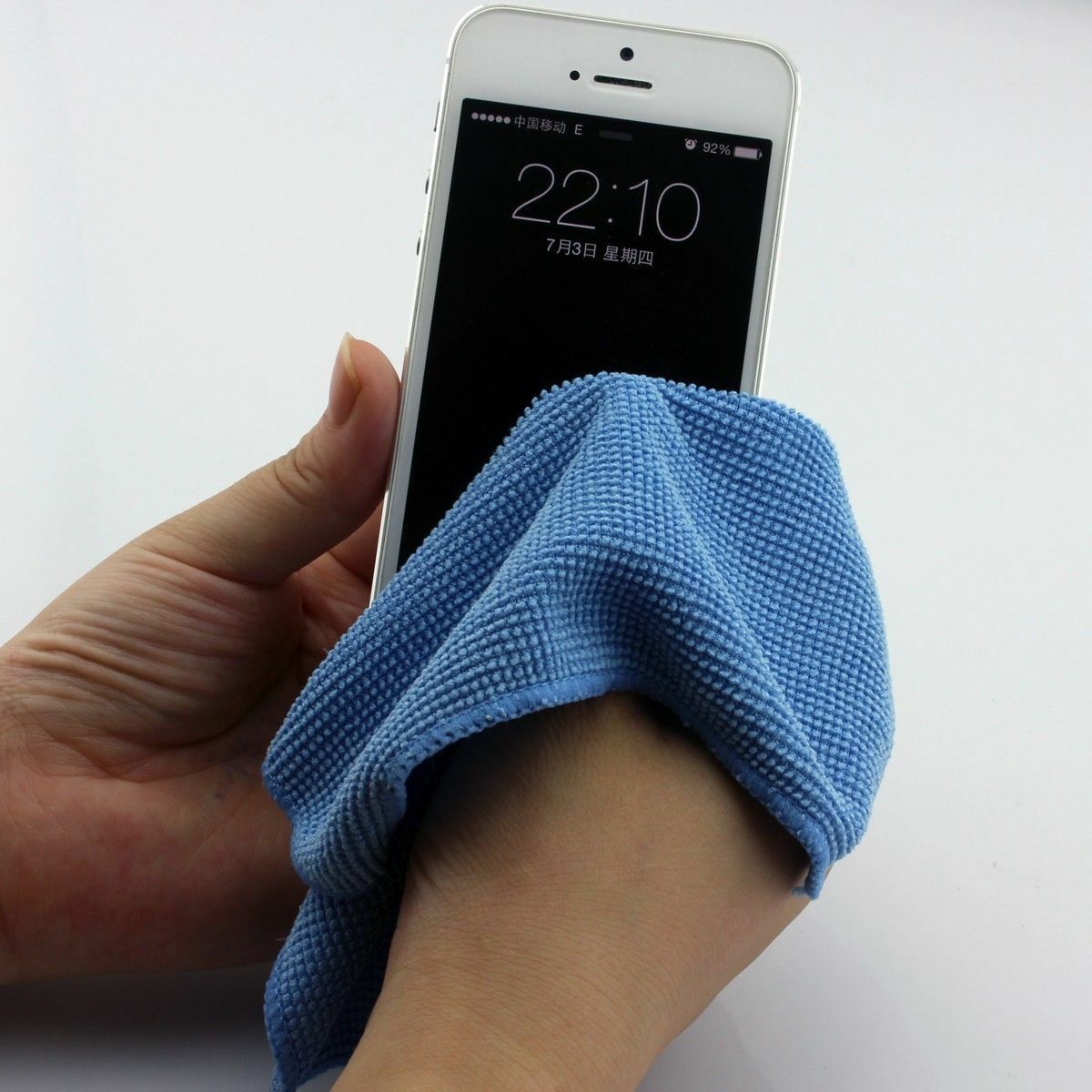 Lot of 3 Microfiber Cleaning Cloths for Glasses Camera Lens LCD Screen Cellphone