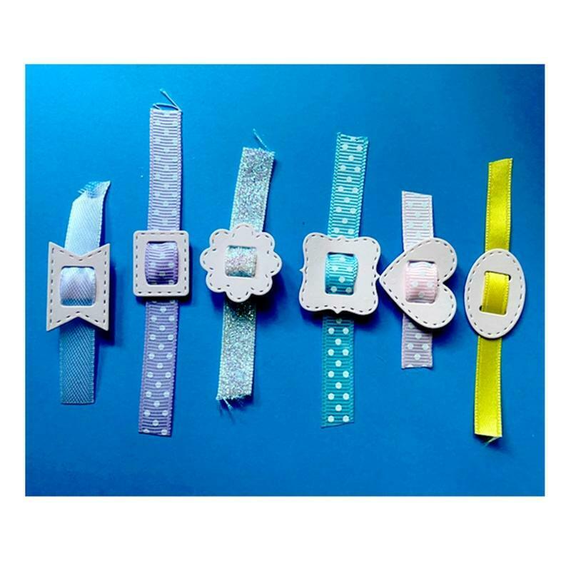 Buckle Metal Cutting Dies Stencil DIY Scrapbook Album Paper Card Template Mold