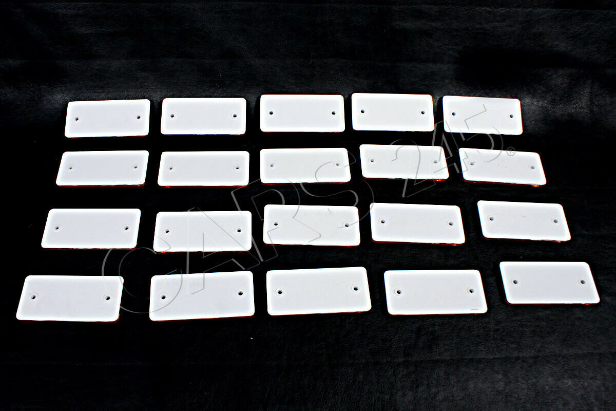 Universal Amber Reflectors 20pcs LEFT=RIGHT 4651-06 ULO