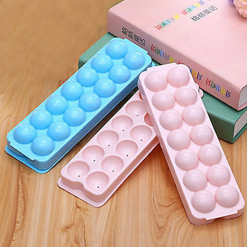 Silicon Ice Cube Party Tray Round Bar Whiskey Ball Maker Mold Sphere Bric.l8