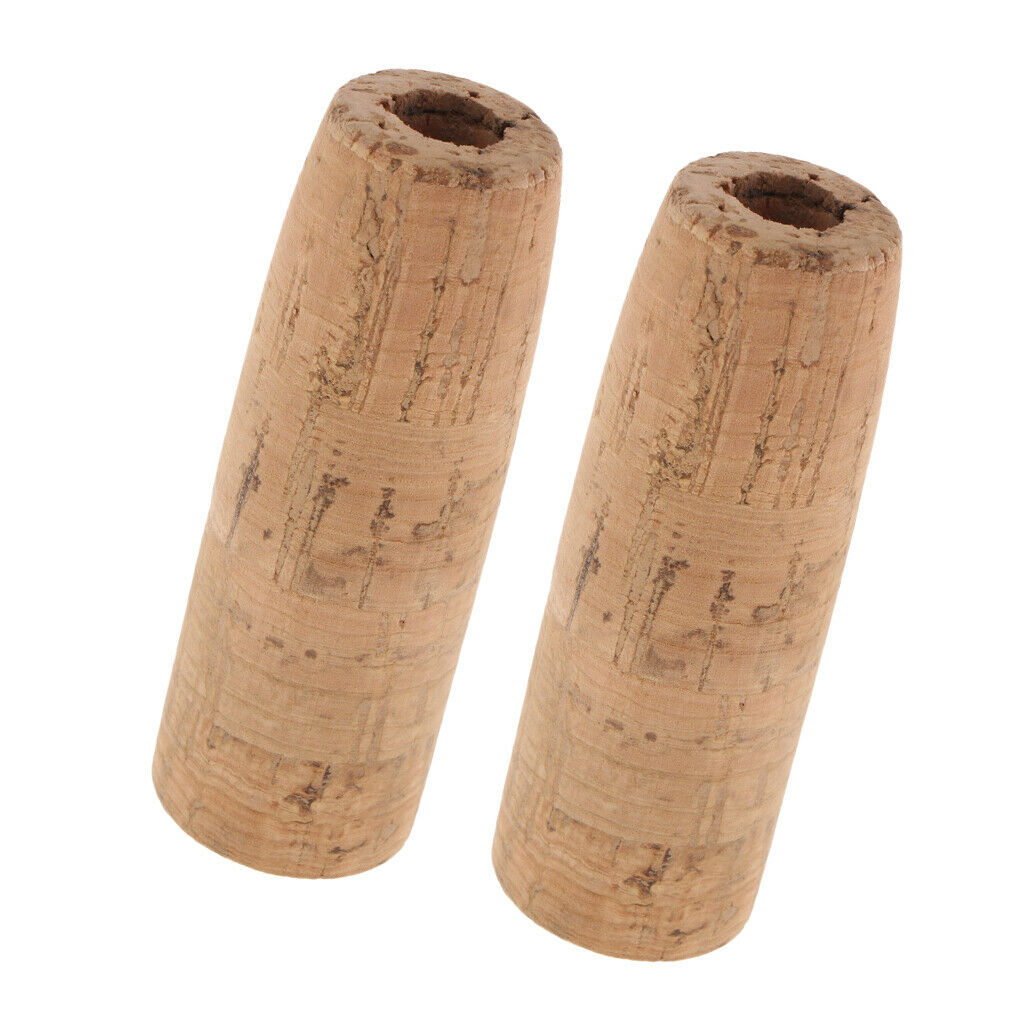 MagiDeal 2x Lightweight AA Grade Cork Fishing Rod Handle Grip DIY Components