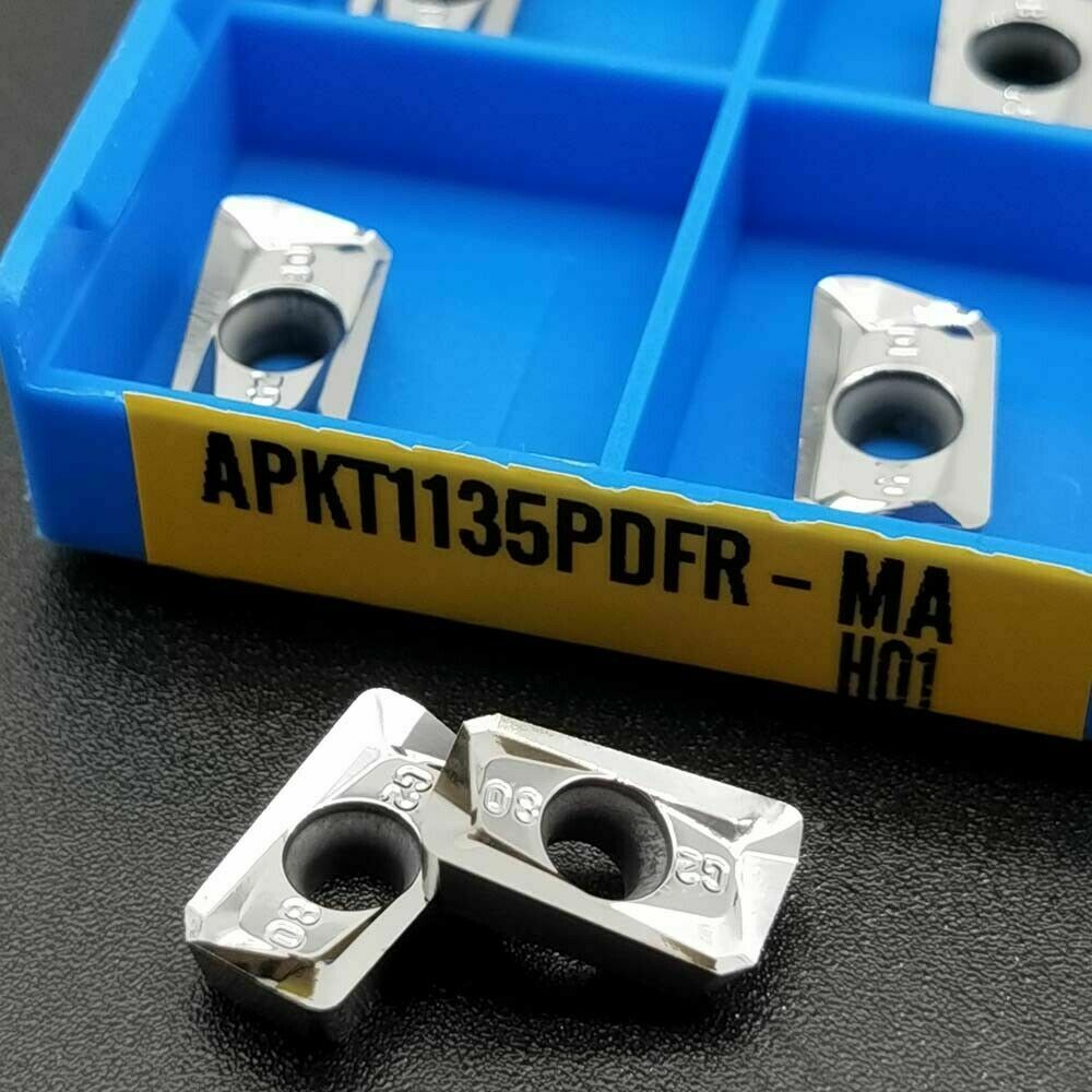 For Aluminum APKT1135PDFR-MA Indexable Grooving insert Carbide Milling Insert