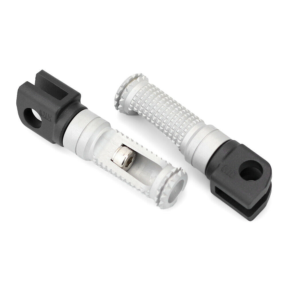 Rider Front Foot Pegs Rest Footrests For KAWASAKI Z800 Z1000 SX NINJA ZX-6R/10R