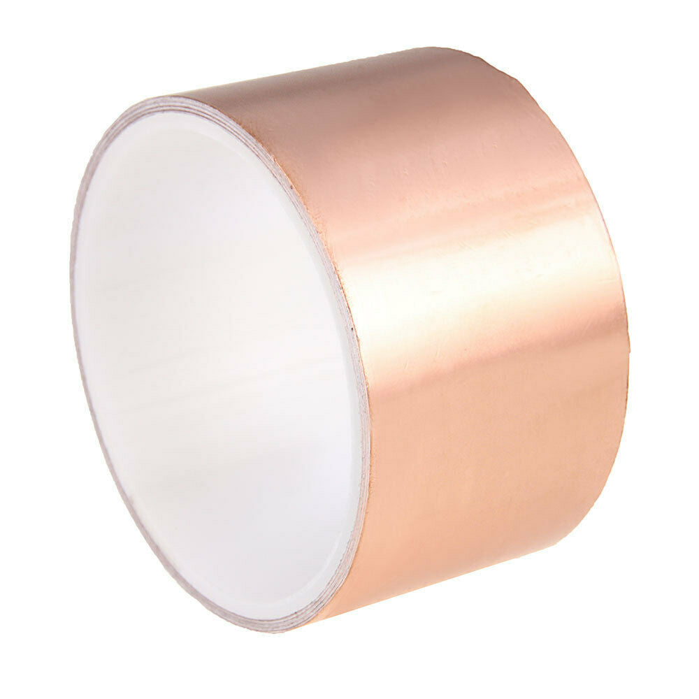 2 Roll of EMI Shielding Copper Foil Shielding Tape for Computer Shielding