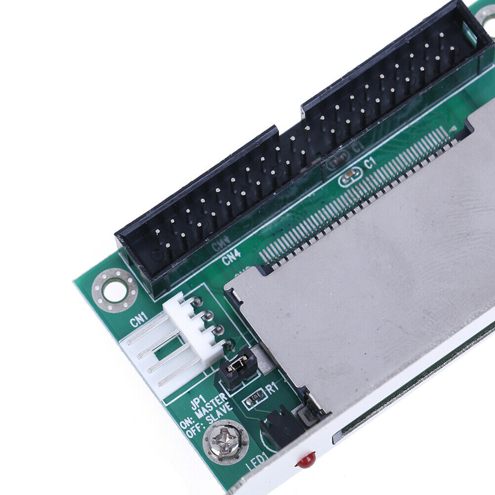 40-Pin CF compact flash card to 3.5 IDE converter adapter PCI bracket backn$SSJ