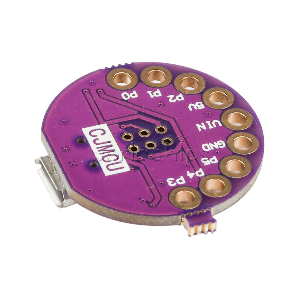 2PCS LilyTiny LilyPad ATtiny85 Micro USB Development Board Module For Arduino