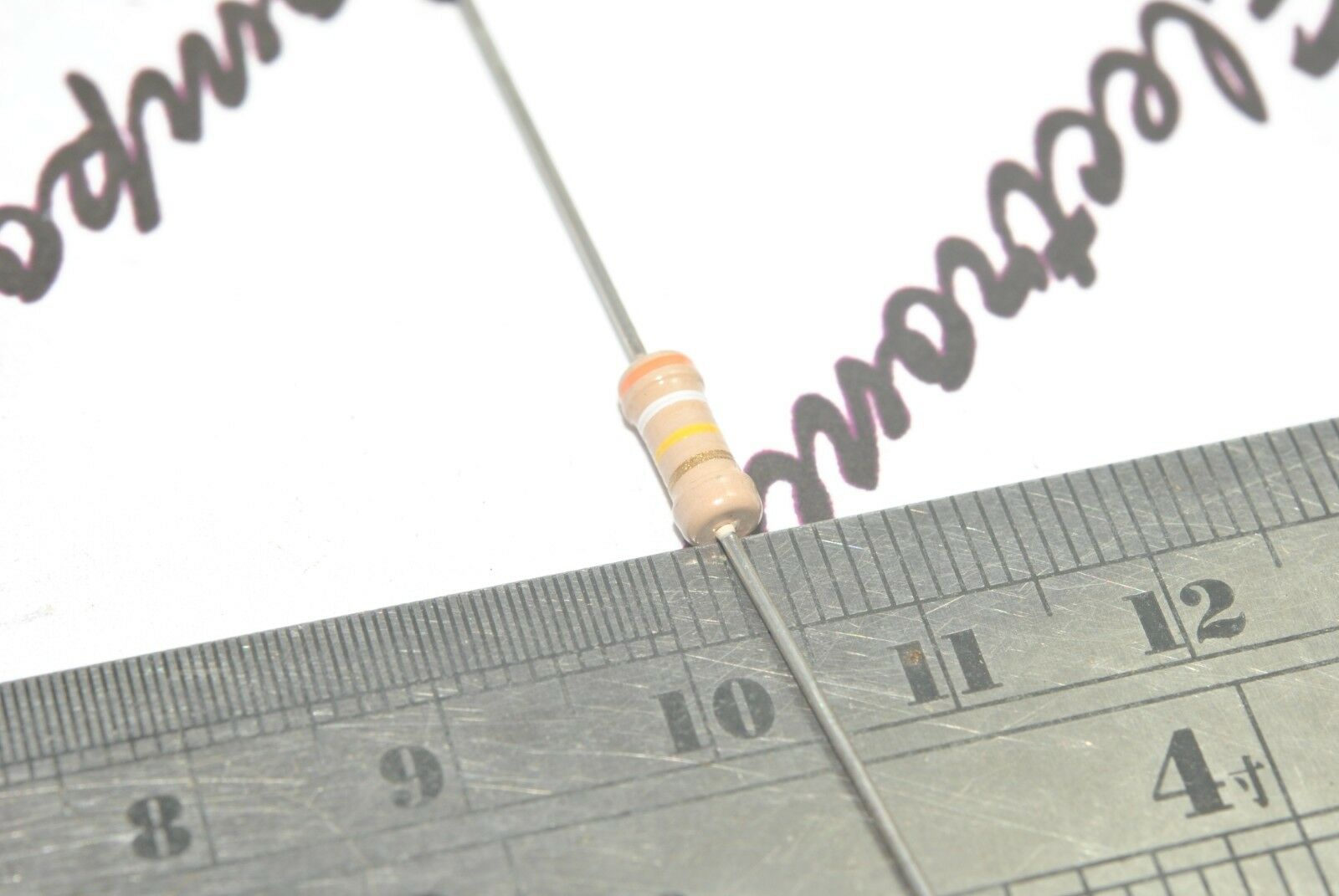 10pcs - 390K 1/2W 5% Resistor - NOS Non-Rohs