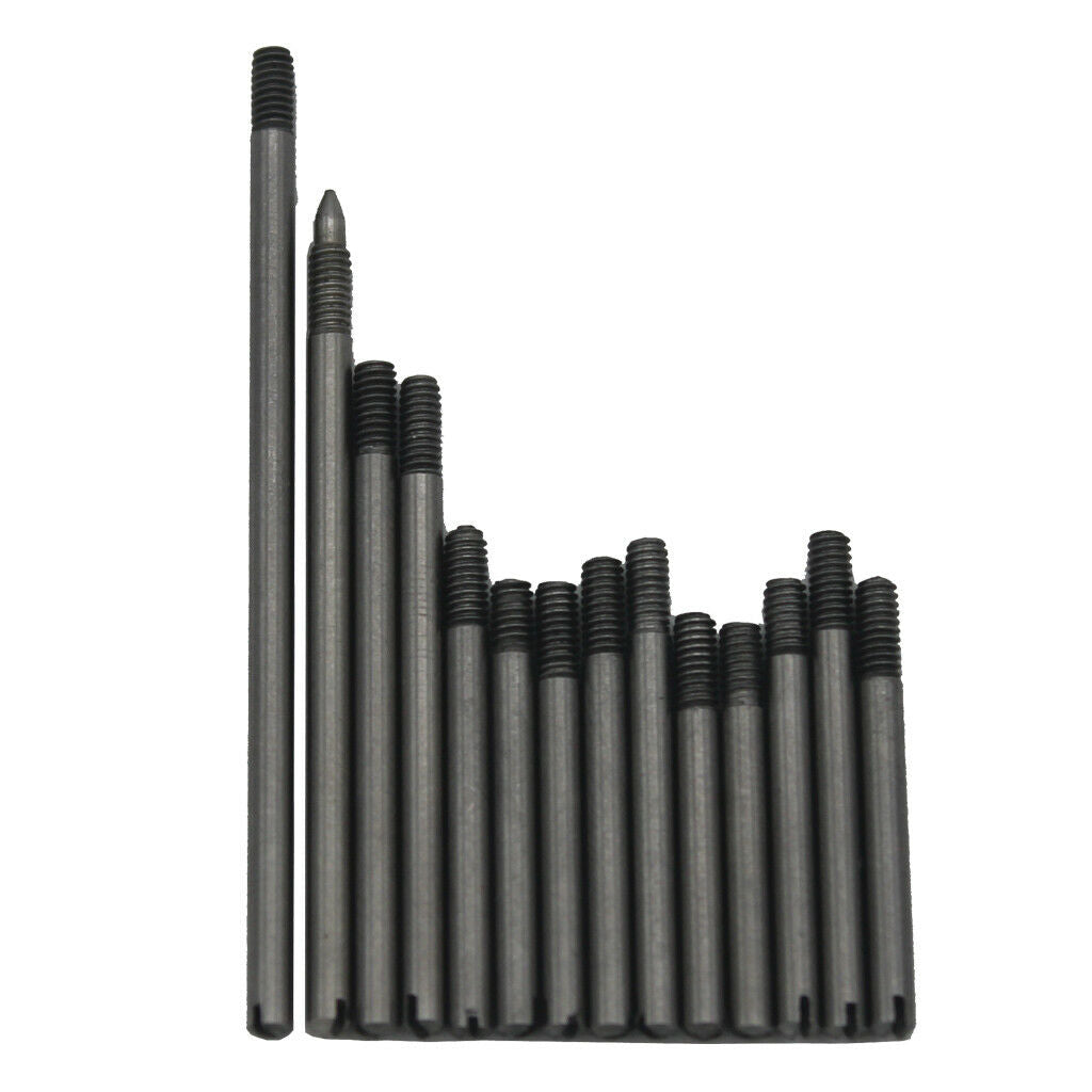 6 Sets Clarinet Repair Parts Spindle+Screw+Spring Leaf Screw for Maintenance