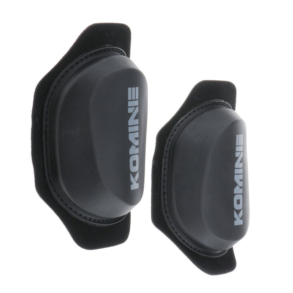Motorcycle Motorbike Knee Sliders Track Race Motorbike Knee Pads, Black