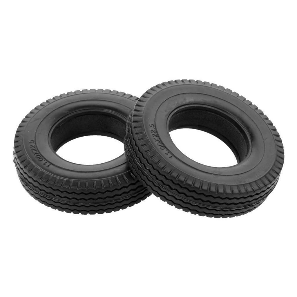 2 Piece Rubber Tire Wheel Wheel For Upgrade Parts
