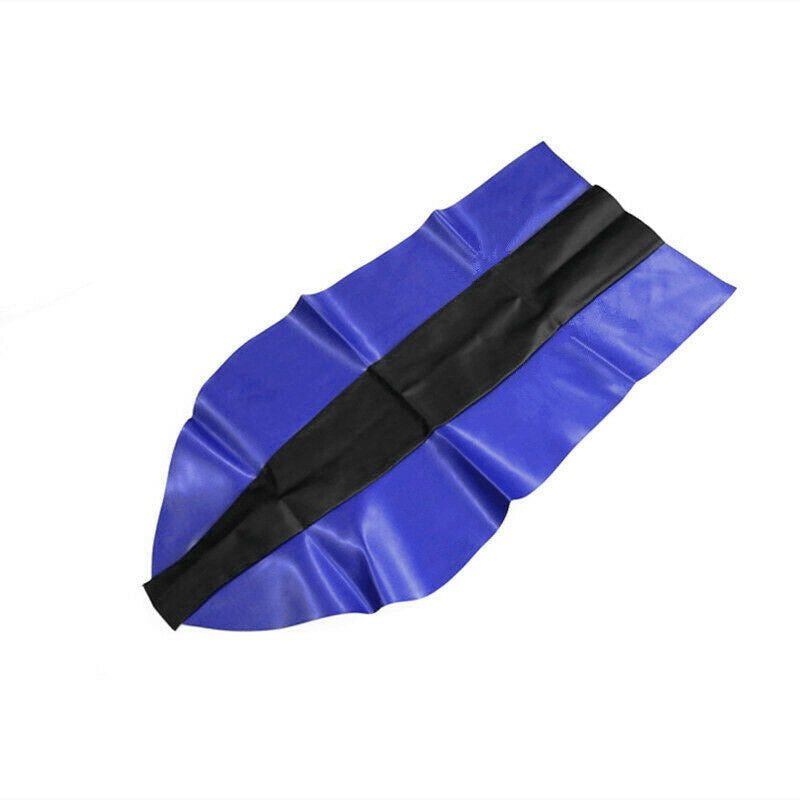Blue Leather Seat Guard Waterproof Seat Cover For Kawasaki KL250 KLX250 300 400
