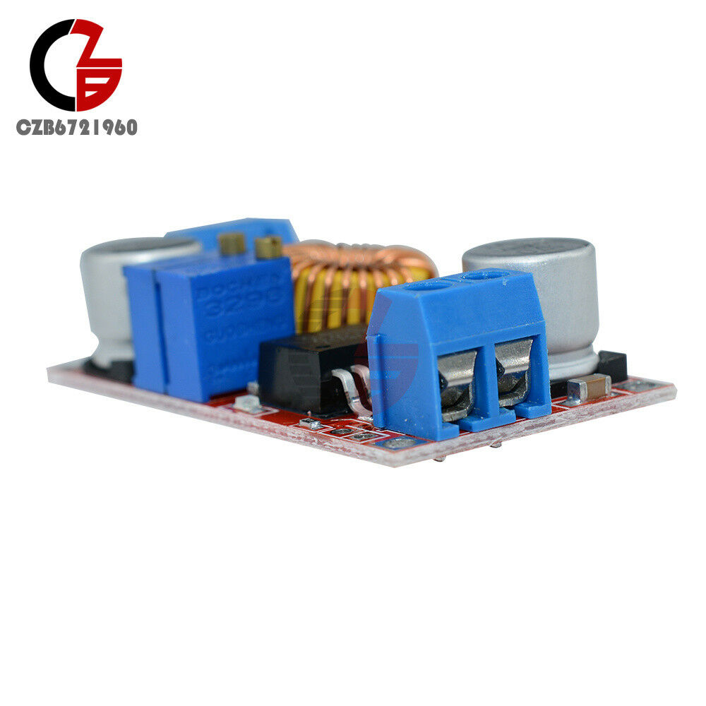 2PCS 5A XL4015 Step down CC CV 5-32V to 0.8-30V Power Supply Charger Buck Module