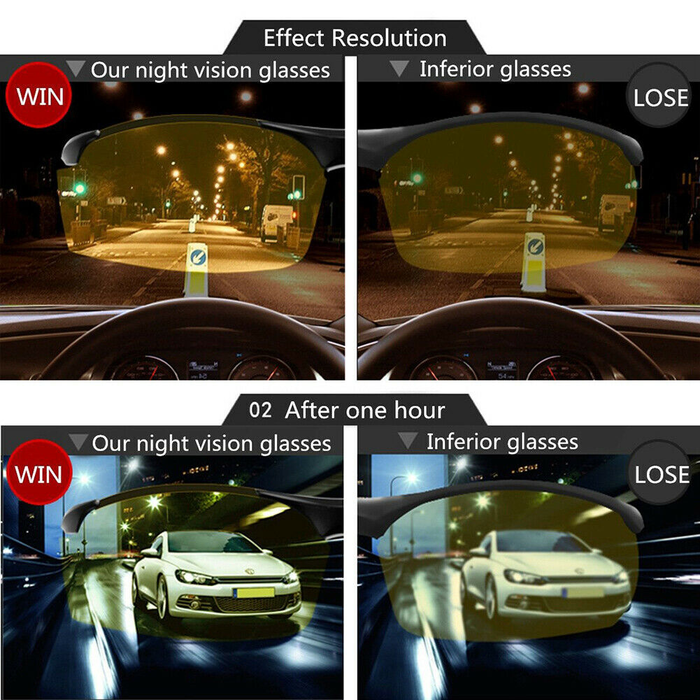 Night Vision Driving Glasses Polarized Glasses UV400 Protection Driving Glasses