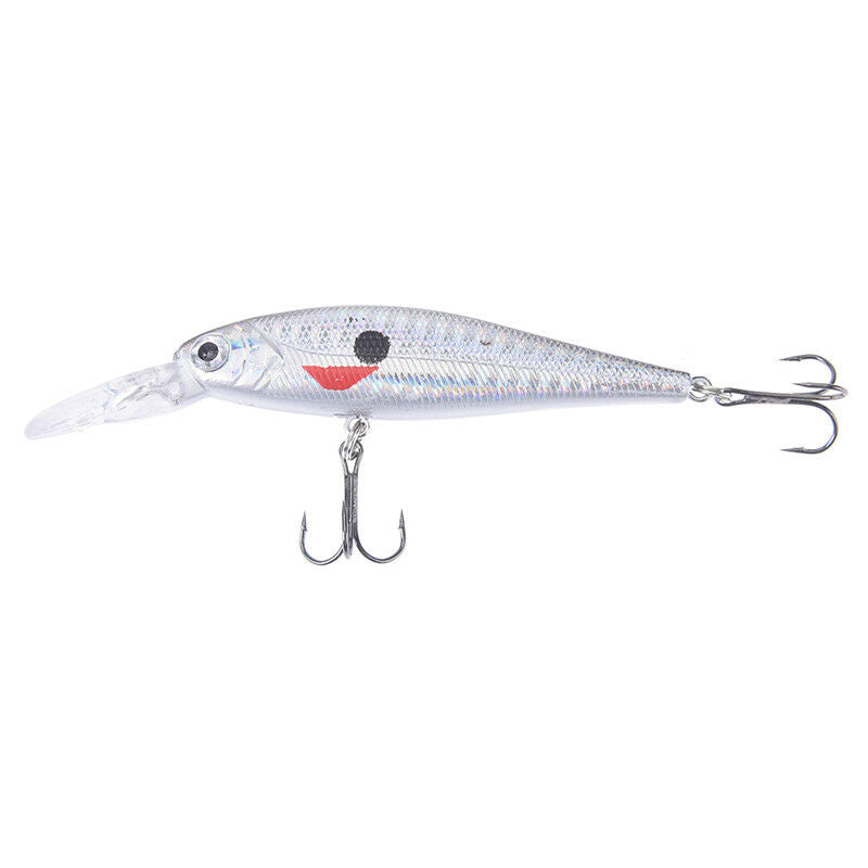 9.4g/10cm fishing lures bait floating bass crankbait popper hard lure hoo.l8