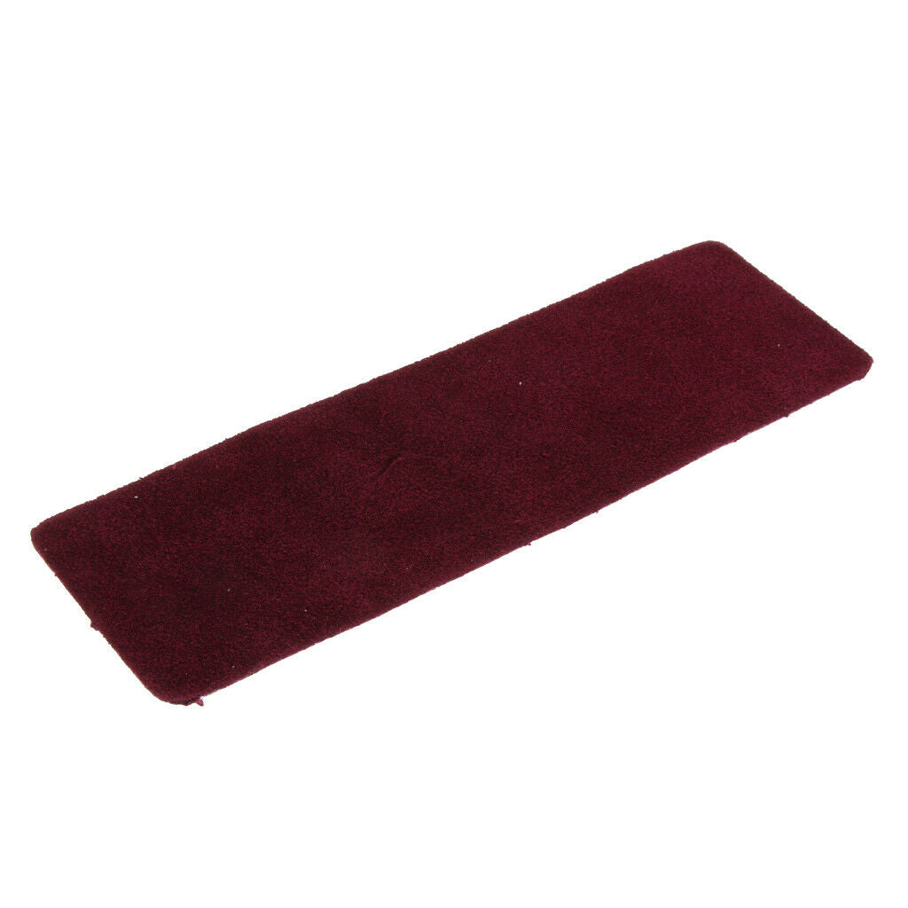 Faux Leather Anti Slip Mat for Ukulele Repair&Maintenance Parts Wine Red