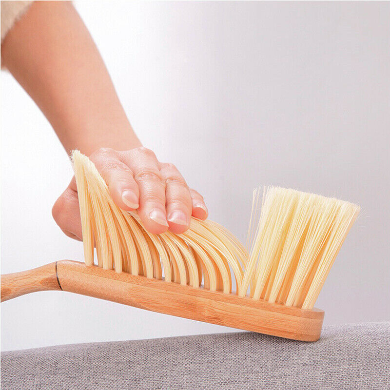Desktop cleaning kit mini bamboo dustpan combo set household garbage shovel
