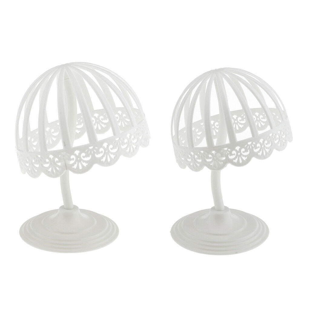 2 Pieces 17'' Baby Child Painter Beret Hat Storage Display Rack Organizer