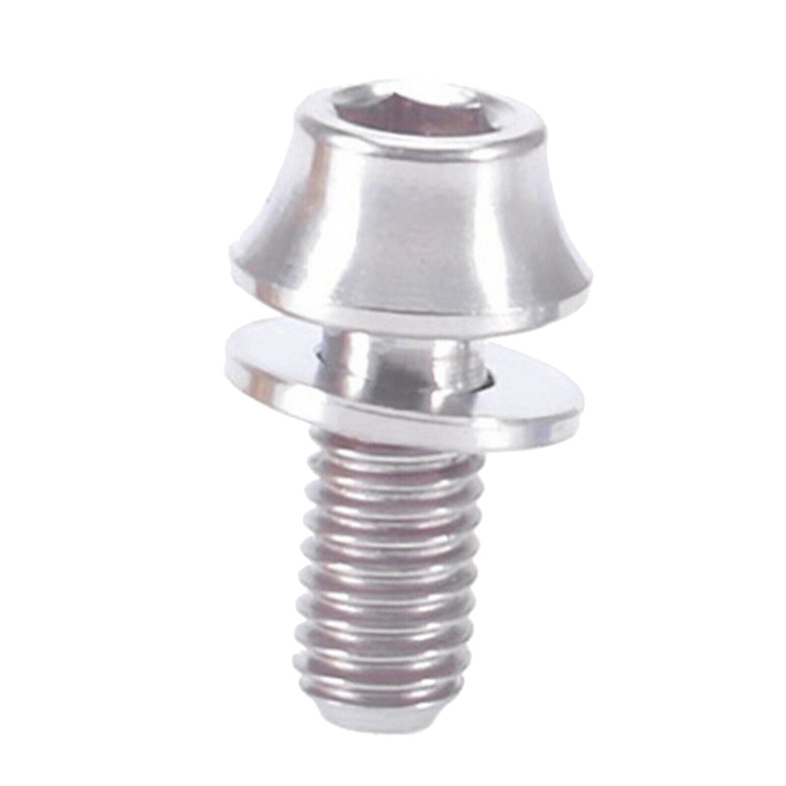 M5x12mm Bike Water Bottle Fixed Screw Rack Outdoor Mountain  Bike Kettle Part -