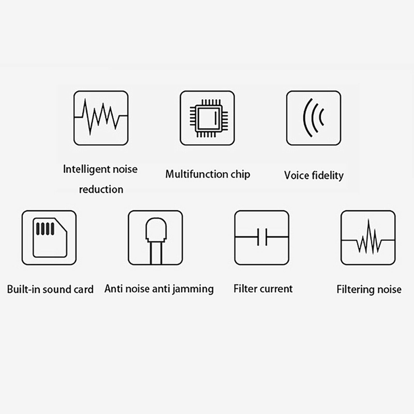 USB Game Wired Microphone MIC for Nintendo Switch Plug & amp; Play
