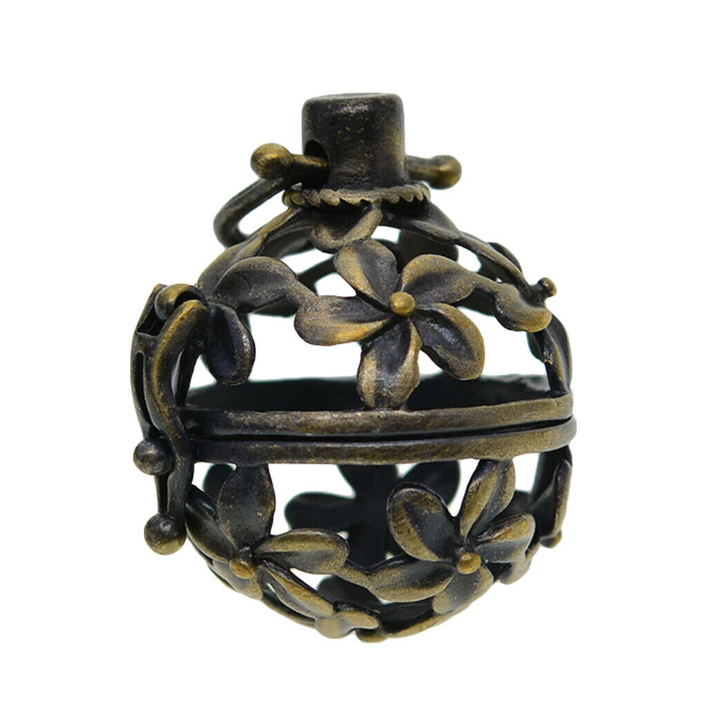 1 Pc Bead Cage Locket Charms Pendant DIY Necklace Bracelet
