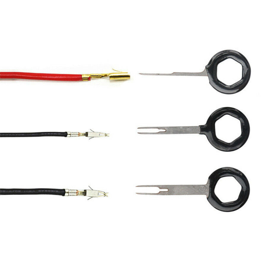 18Pcs/Set  Different Sizes Car Wire Terminal Removal Tool Auto Accessories Tools