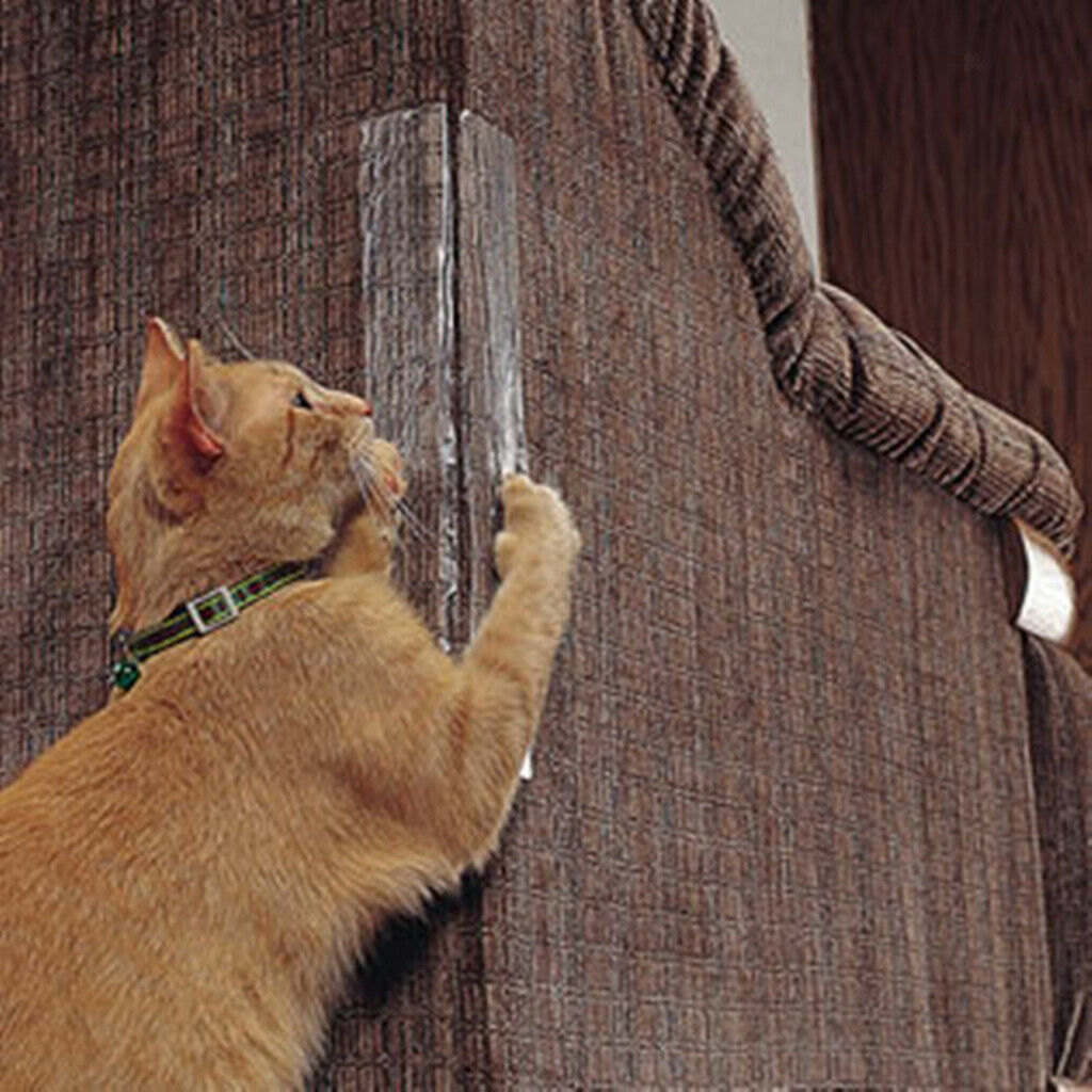 4Pieces Self-Adhesive Furniture Guard For Cat Scratching Clawing Protector