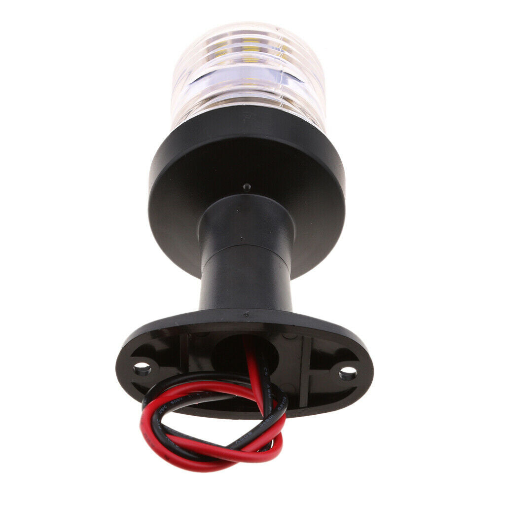 12v 33Led 5" Boat Anchor Stern Masthead Navigation Pedestal White Led Light