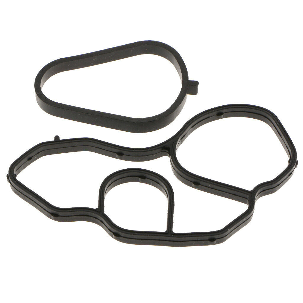 Automotive Black Engine Oil Cooler Sealing Silicone Gasket for BMW Mini