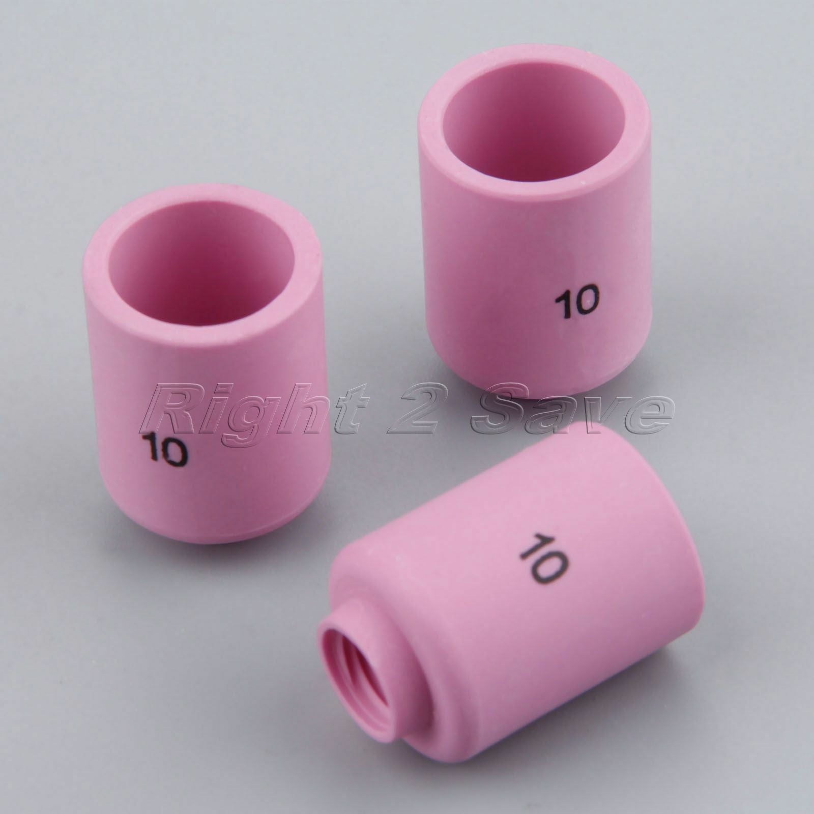 For 9 20 And 25 Torches Durable Ceramic TIG Welding Cup Nozzle 13N13 #10 10Ã—