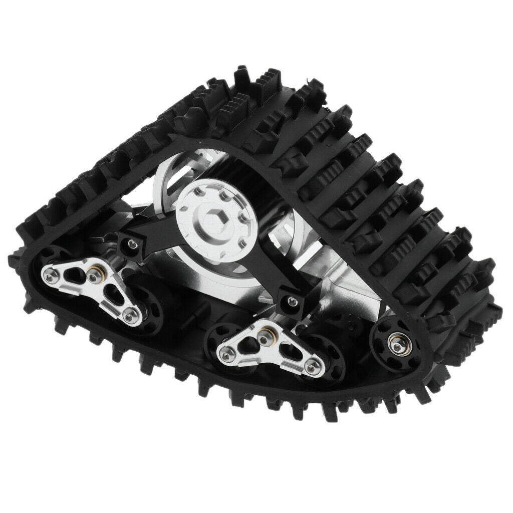 RC Tracks Wheel Snow Tire for Axial SCX10 1/10 RC Crawler Car, Upgrade Parts