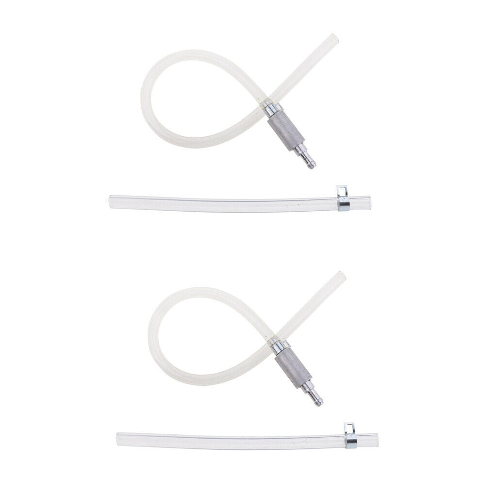 2 Pieces Motorcycle Clutch Brake Bleeder Hose One Way Valve Tube Bleeding