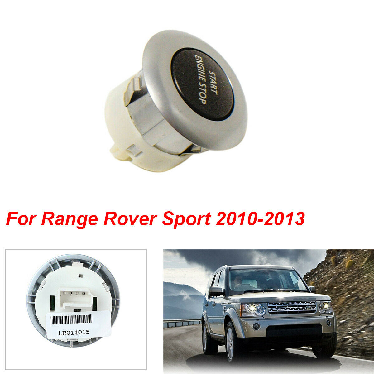1PCS for Range Rover Sport 2010-2013 car key ignition start/stop switch button