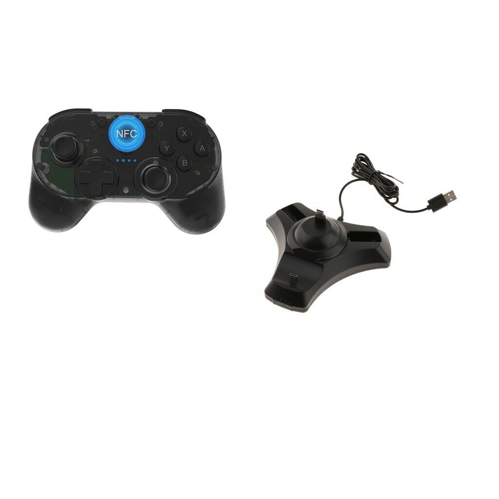 Wireless Mini Gamepad Controller with Charging Dock Station/Charger Stand