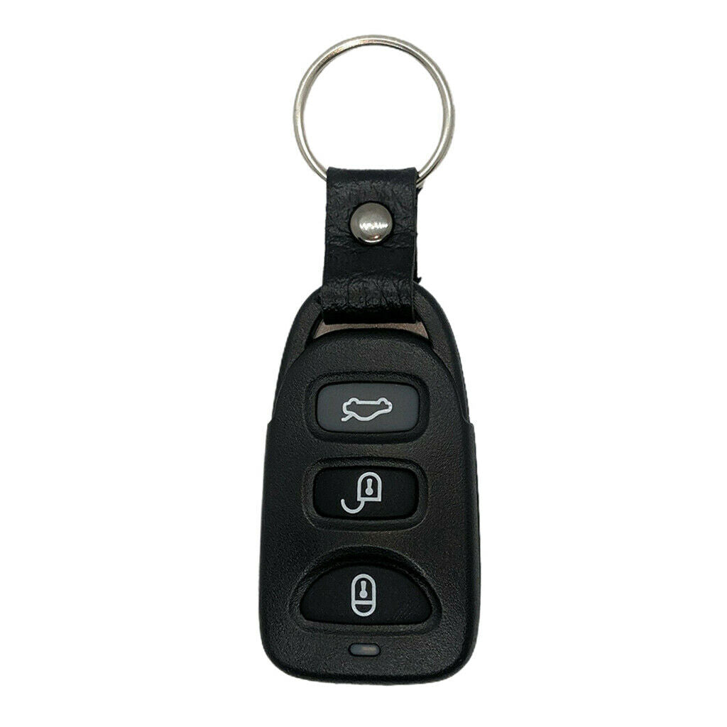 Black 4-key Keyless Car Key Fob Durable for Hyundai Elantra 2011 2013 2014