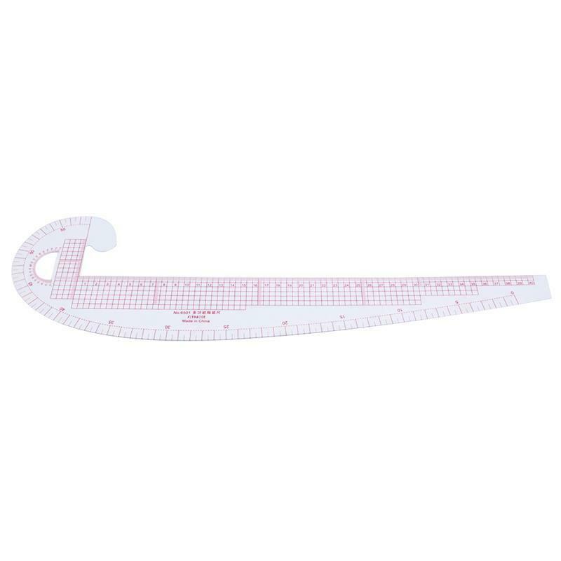 Multi-function Clothing Ruler for Making Clothes Tailor Sewing Tool Plastic