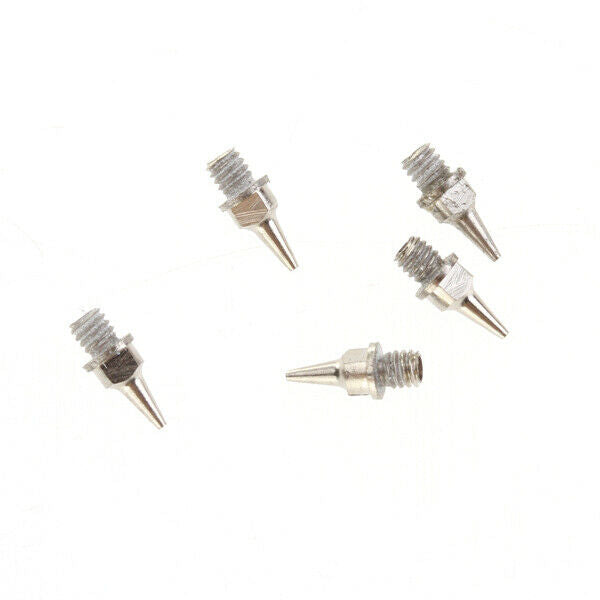 15 Stainless Steel 0.2 &0.3&0.5mm Nozzles Part Replacement For Airbrush