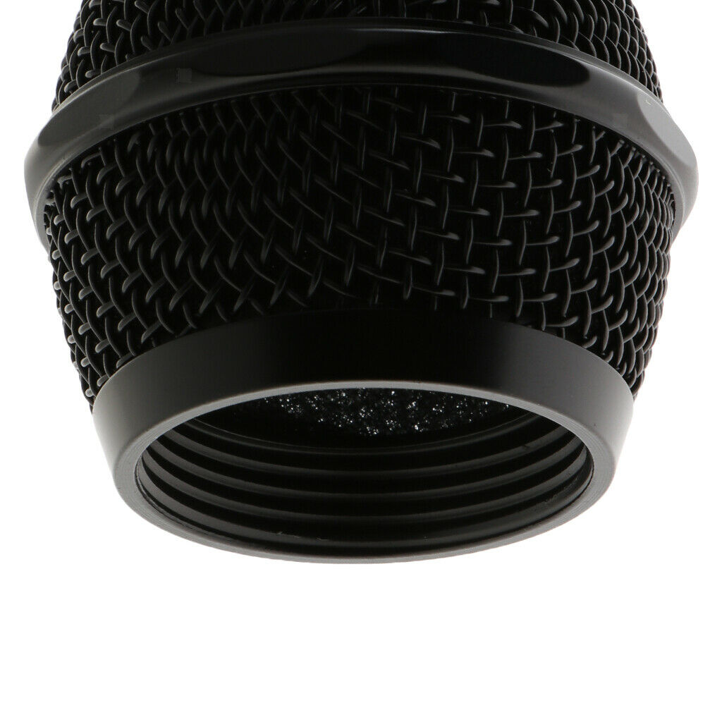 Black Replacement Microphone Grille for Shure Microphone 58x55mm