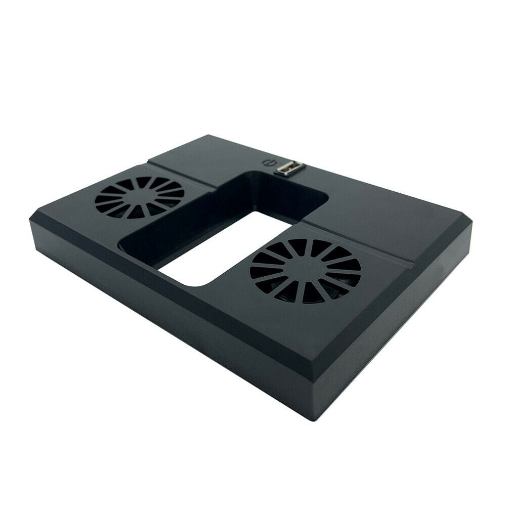 For Xbox Series X Dual Console Controller Vertical Stand Fan Cooler Control